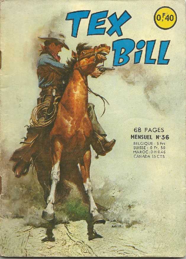 Scan de la Couverture Tex Bill n 36